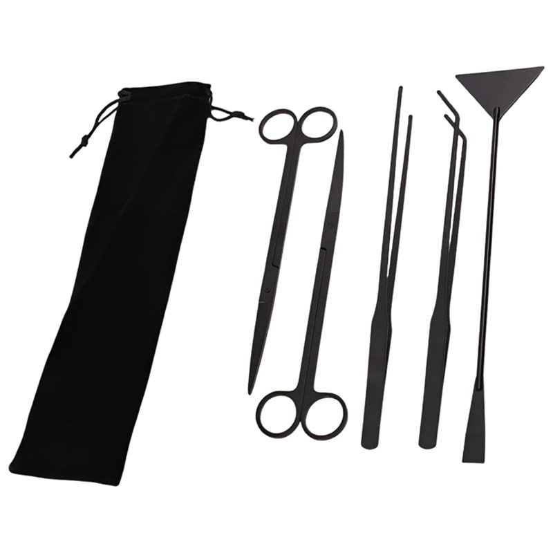 Aquarium Planted Sand - ABLK 5 Pcs Aquarium Tools Kit