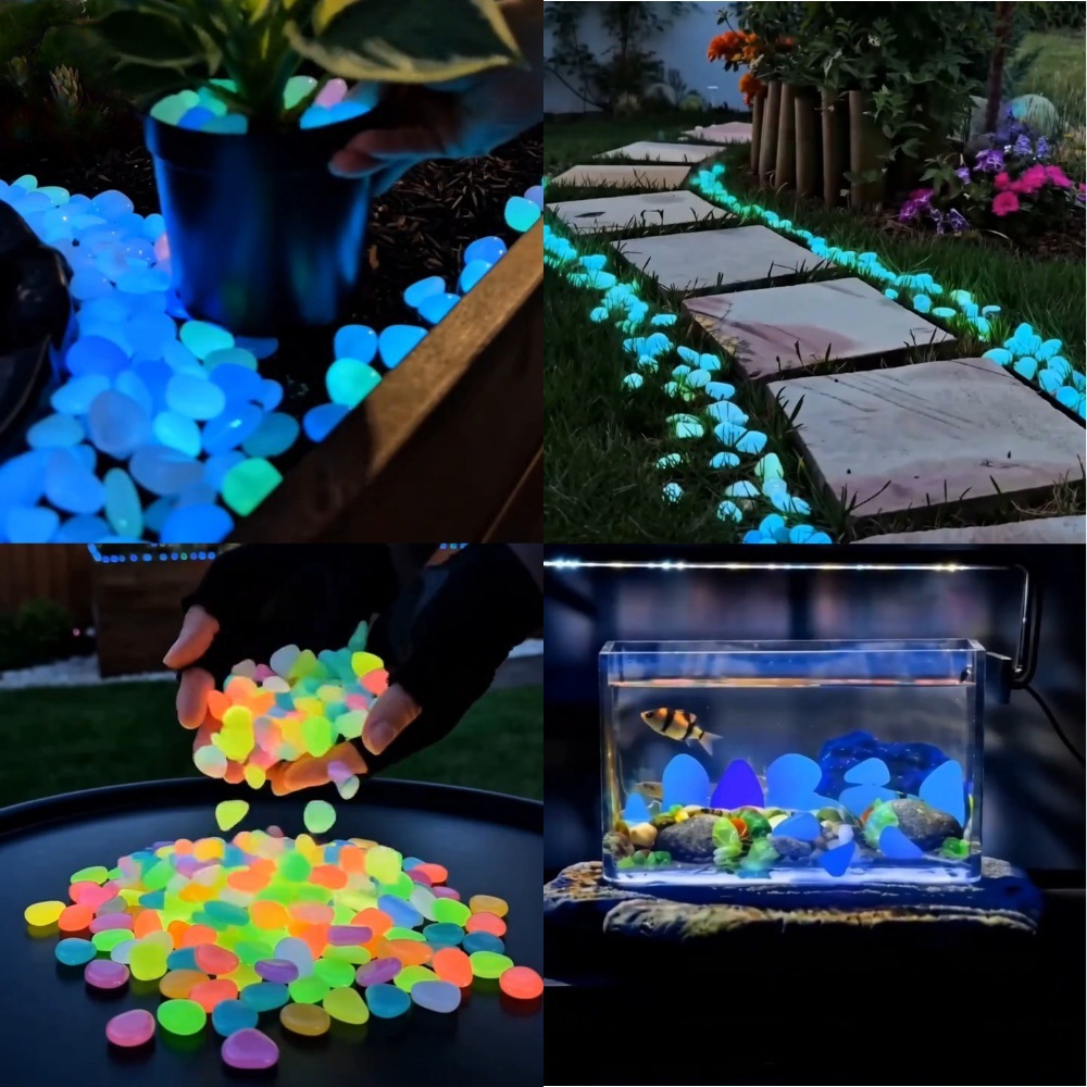 Aquarium For Planted Tank - Colorful Glow In The Dark Luminous