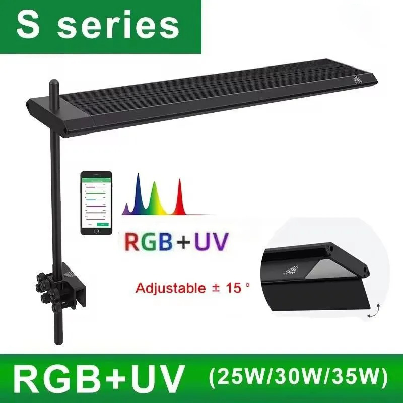 Planted Aquarium Uv Light - S300/400/450Pro Ver.3 RGB + UV Full