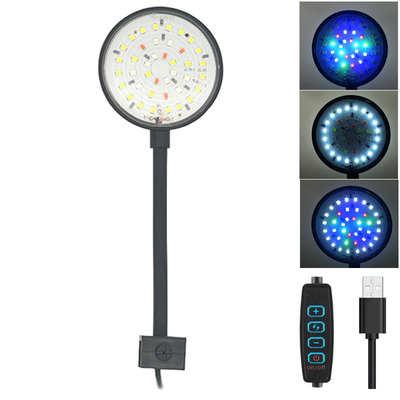 USB Aquarium LED Lamp Fish Tan - огляд і ціна Aquarium Plant Design