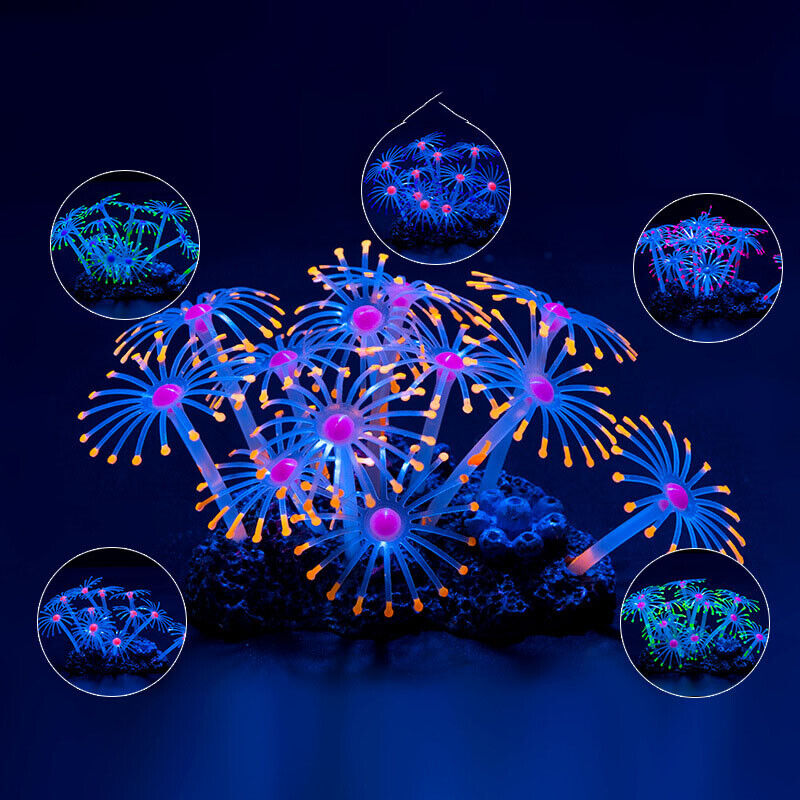 Silicone Glowing Landscape Art - огляд і ціна Aquarium Plant Design