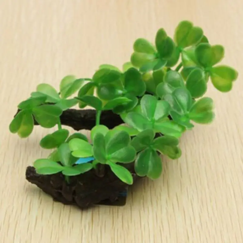 Plastic Artificial Turtle Tree - огляд і ціна Aquarium Plant Roots