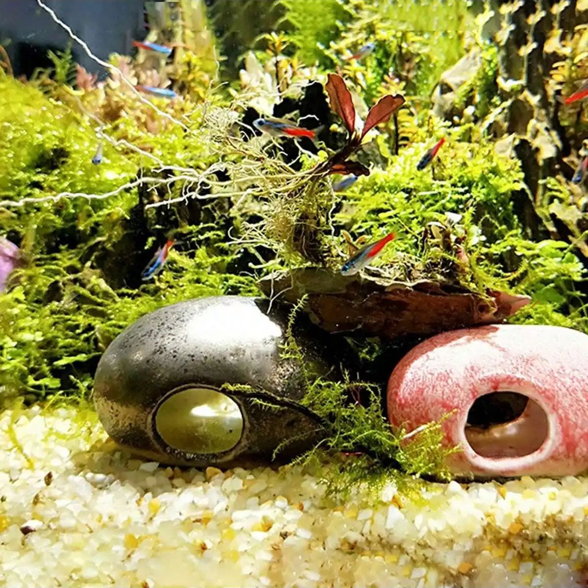 1pc-250g Natural Crystals Grav - огляд і ціна Aquarium Planted Sand