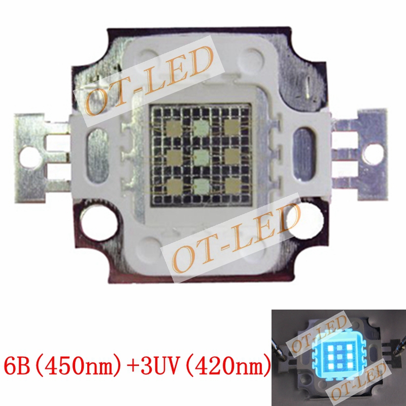 New 5pcs 10W Square Actinic Hy - огляд і ціна Planted Aquarium Uv Light