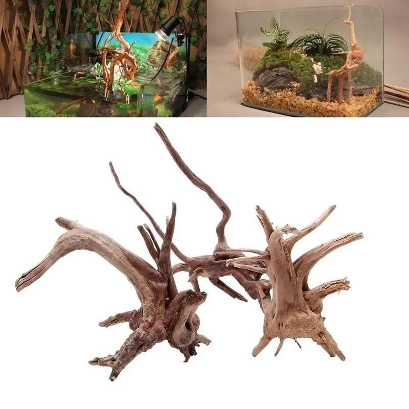 Natural Tree Trunk Driftwood A - огляд і ціна Aquarium Plant Roots