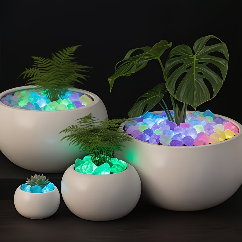 300PCS Luminous Pebble Set,0.9 - огляд і ціна Aquarium For Planted Tank