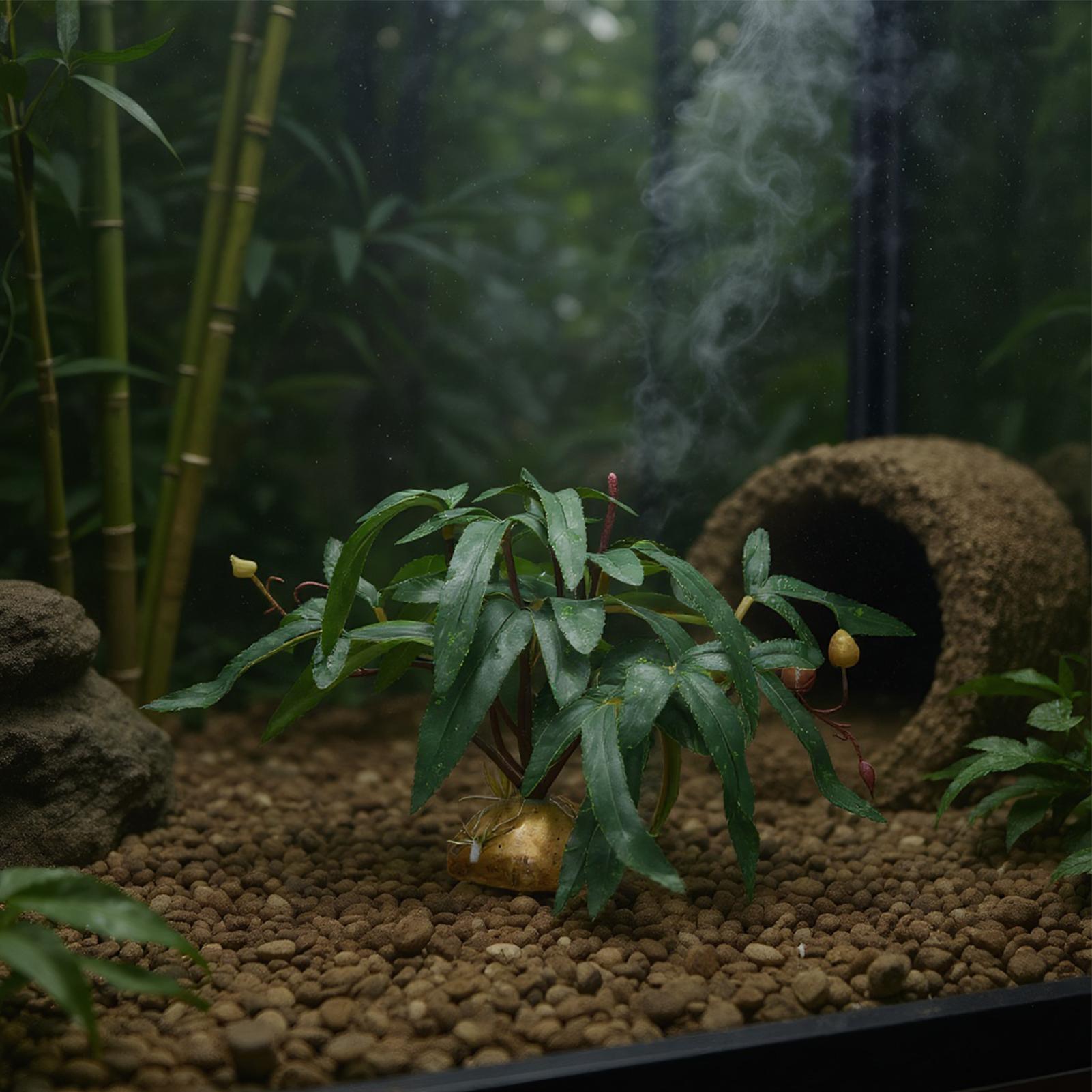 Fake Reptile Plants Snake Tank - огляд і ціна Aquarium For Planted Tank