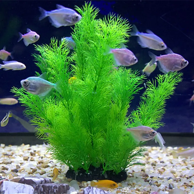 Artificial Aquarium Decor Plan - огляд і ціна Aquarium Plant Design