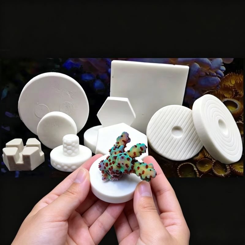 SPS Ceramic Coral Frag Plugs B - огляд і ціна Aquarium Plant Design