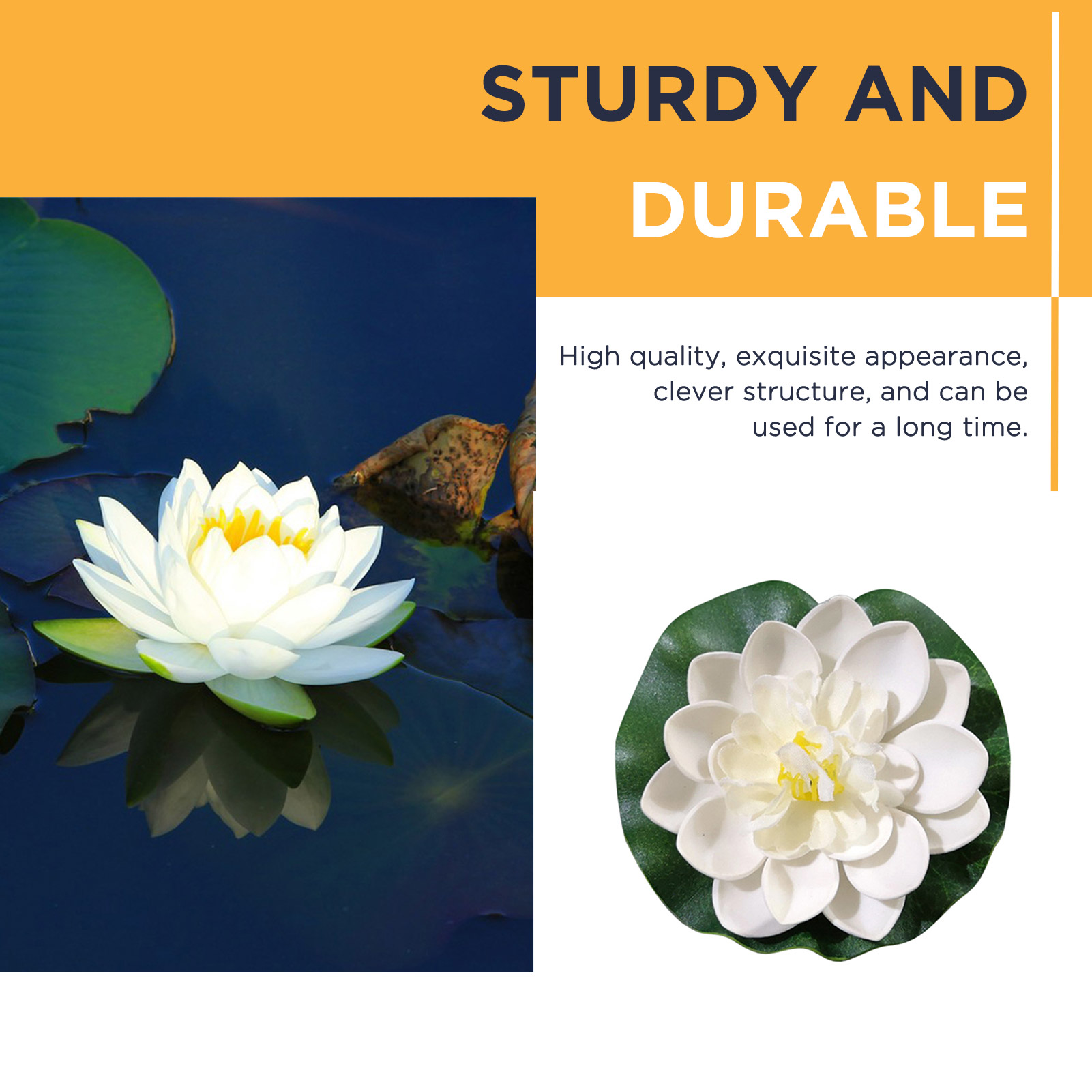 5pcs/set 10cm Artificial Lotus - огляд і ціна Aquarium Plant Design
