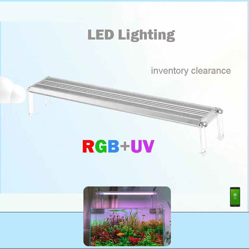 Led Lighting 60cm 80cm 90cm RG - огляд і ціна Planted Aquarium Uv Light