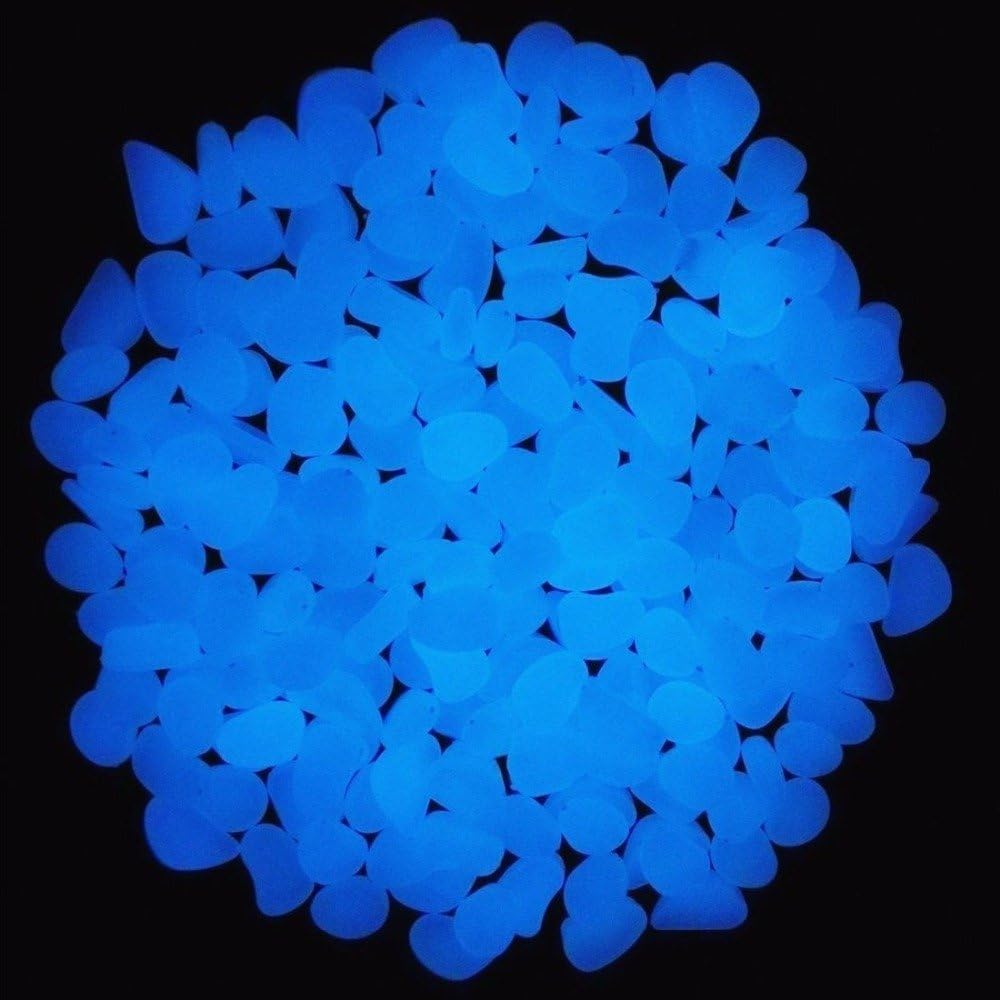 Fish Tank Rocks Glow Blue Pebb - огляд і ціна Aquarium For Planted Tank