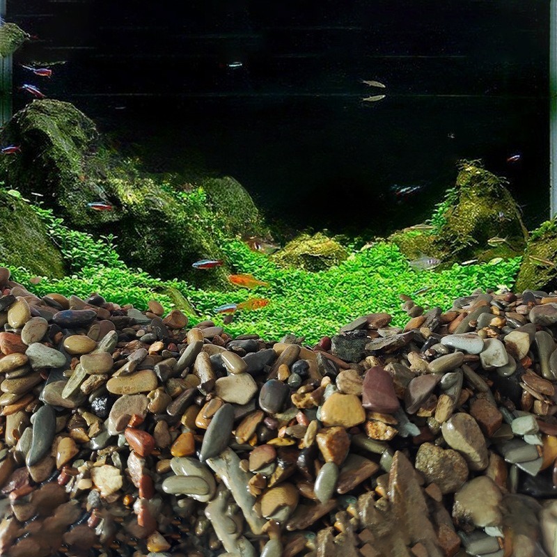 Stream Pebbles Aquarium Bottom - огляд і ціна Aquarium Planted Sand