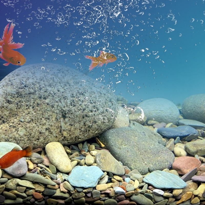 Stream Pebbles Aquarium Bottom - огляд і ціна Aquarium Planted Sand