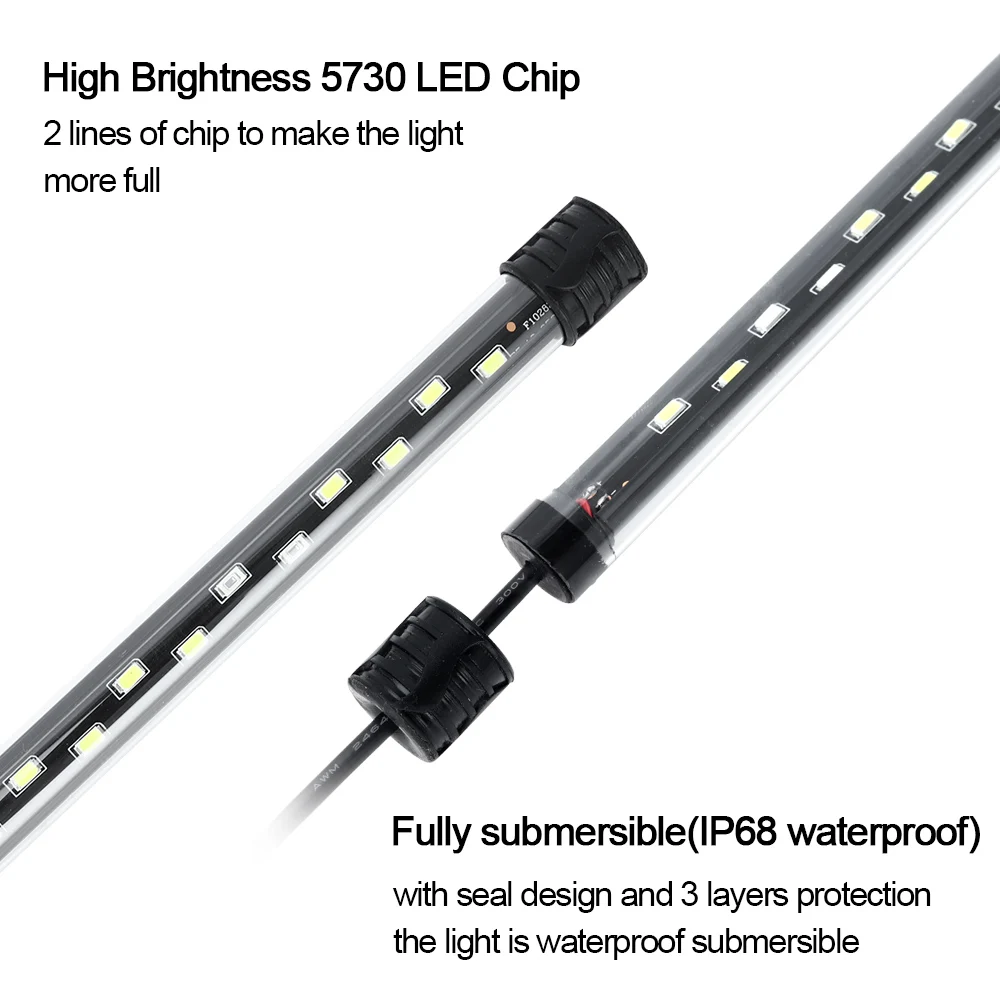 58CM  Aquarium Light LED Plant - огляд і ціна Aquarium Plant Design