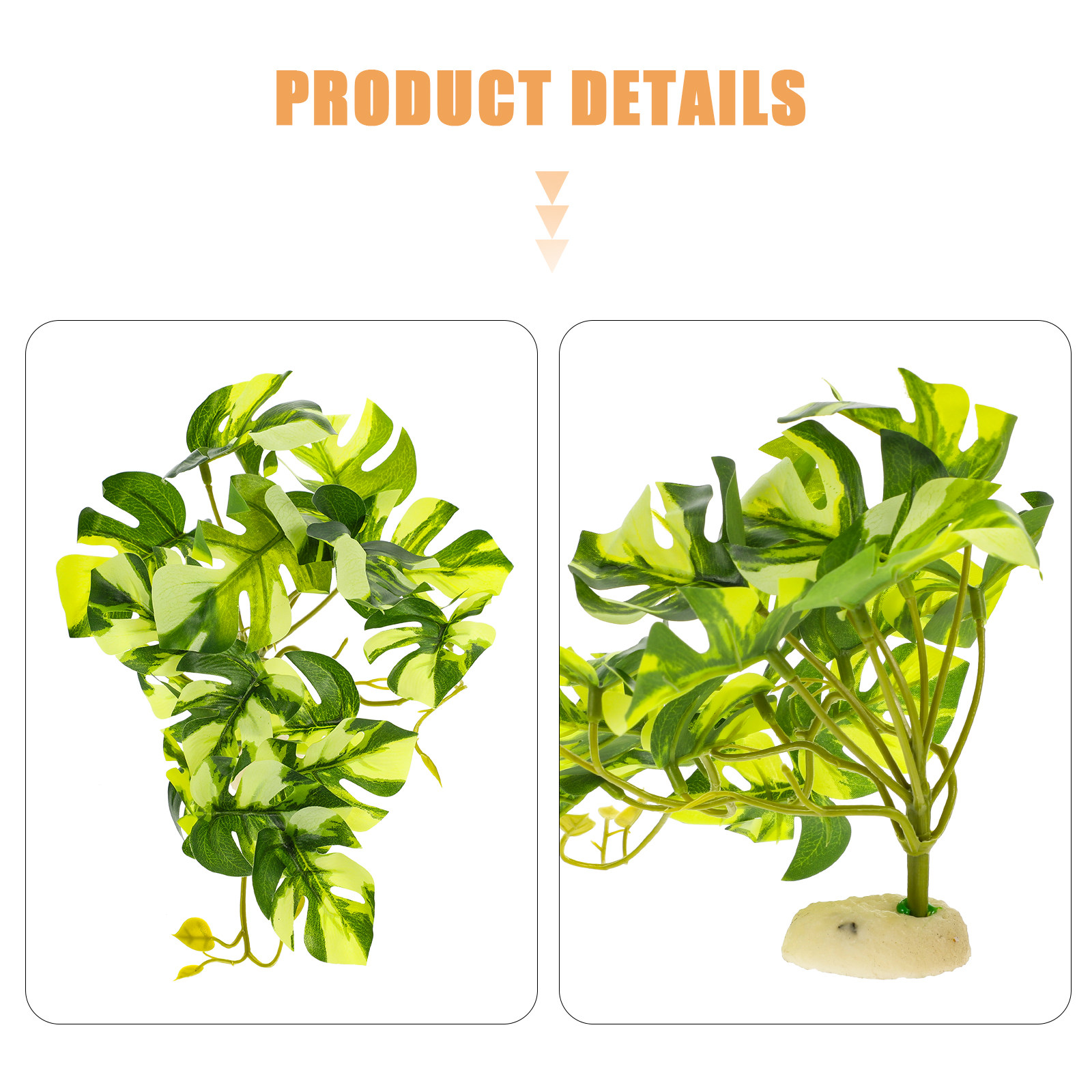 Lifelike Resin Reptile Terrari - огляд і ціна Aquarium For Planted Tank