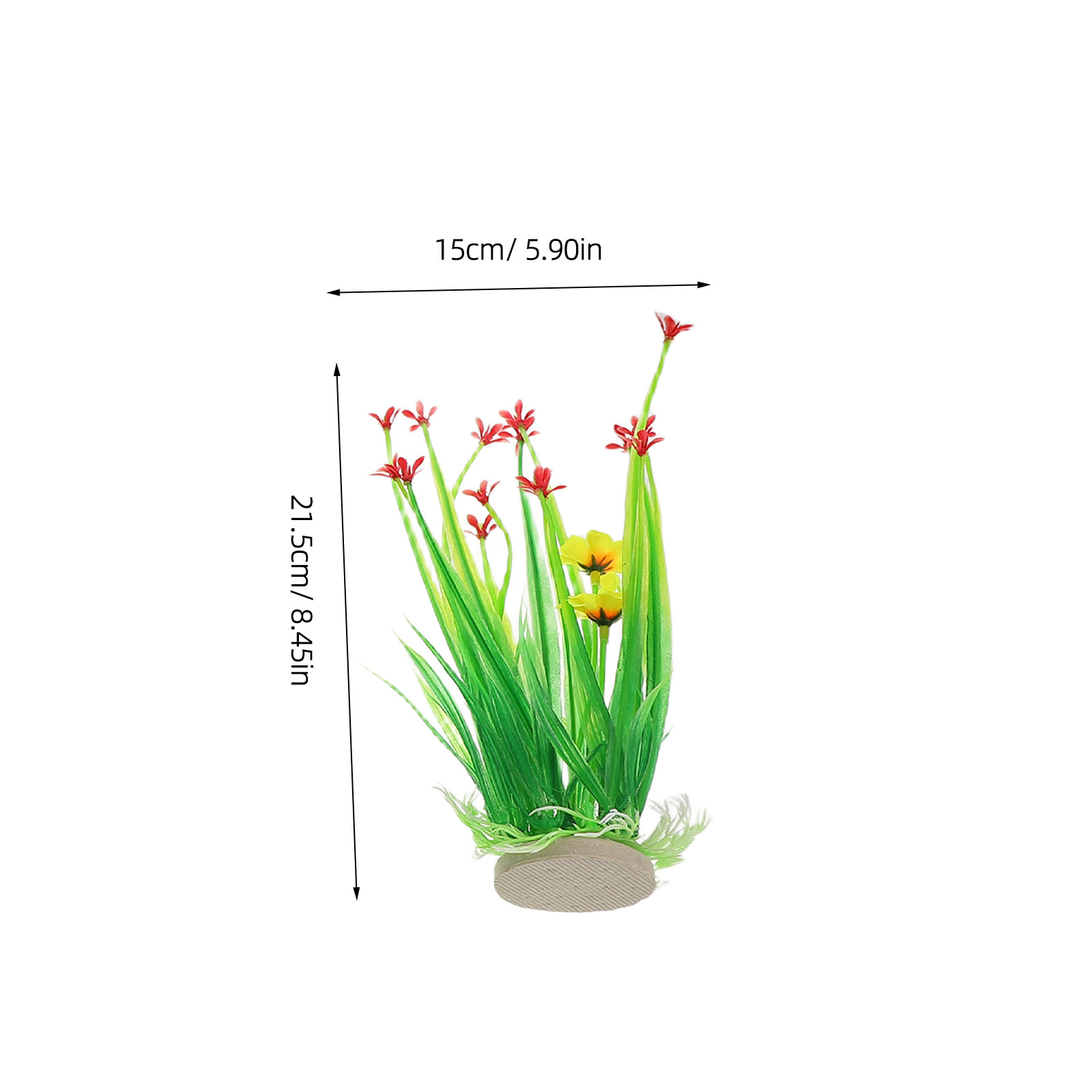 4pcs Artificial Aquarium Plant - огляд і ціна Aquarium Planted Sand