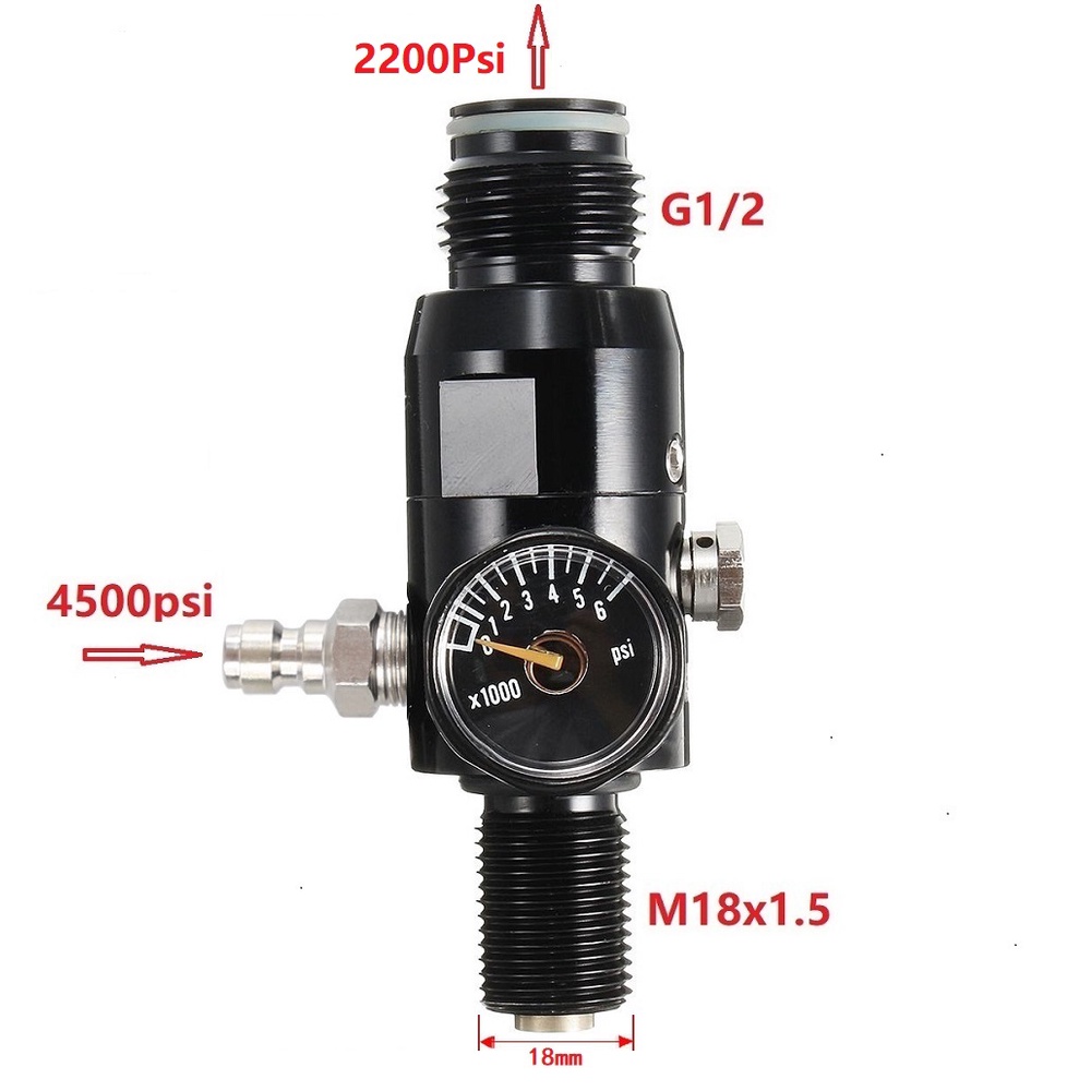 Regulator Valve 5/8-18UNF or M - огляд і ціна Planted Aquarium Supplies