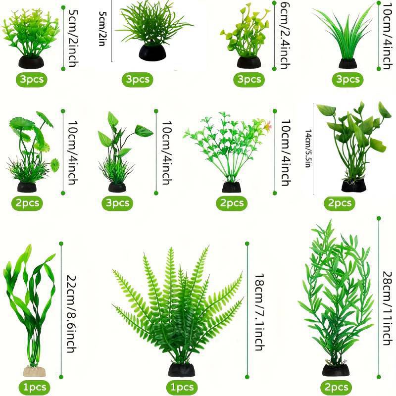 Aquarium Decor Set Artificial  - огляд і ціна Aquarium Plant Design